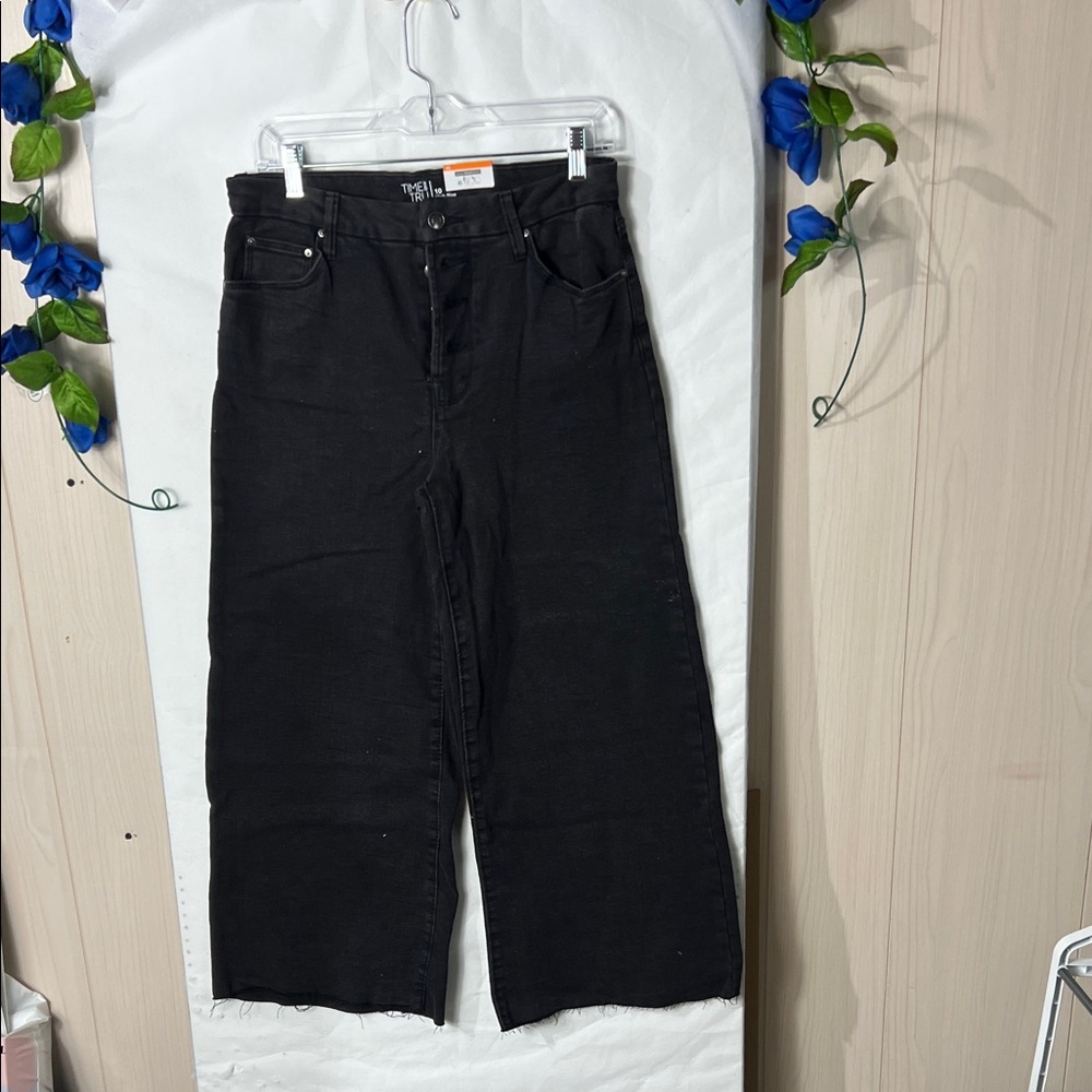 Time and Tru Black Flare Women's Jeans